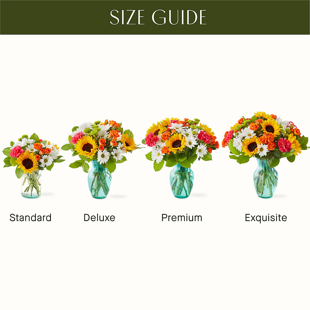 Sun-drenched Blooms Bouquet – DE VARS-PHILLIPS FLORISTS & ANTIQUES, Hartford CT