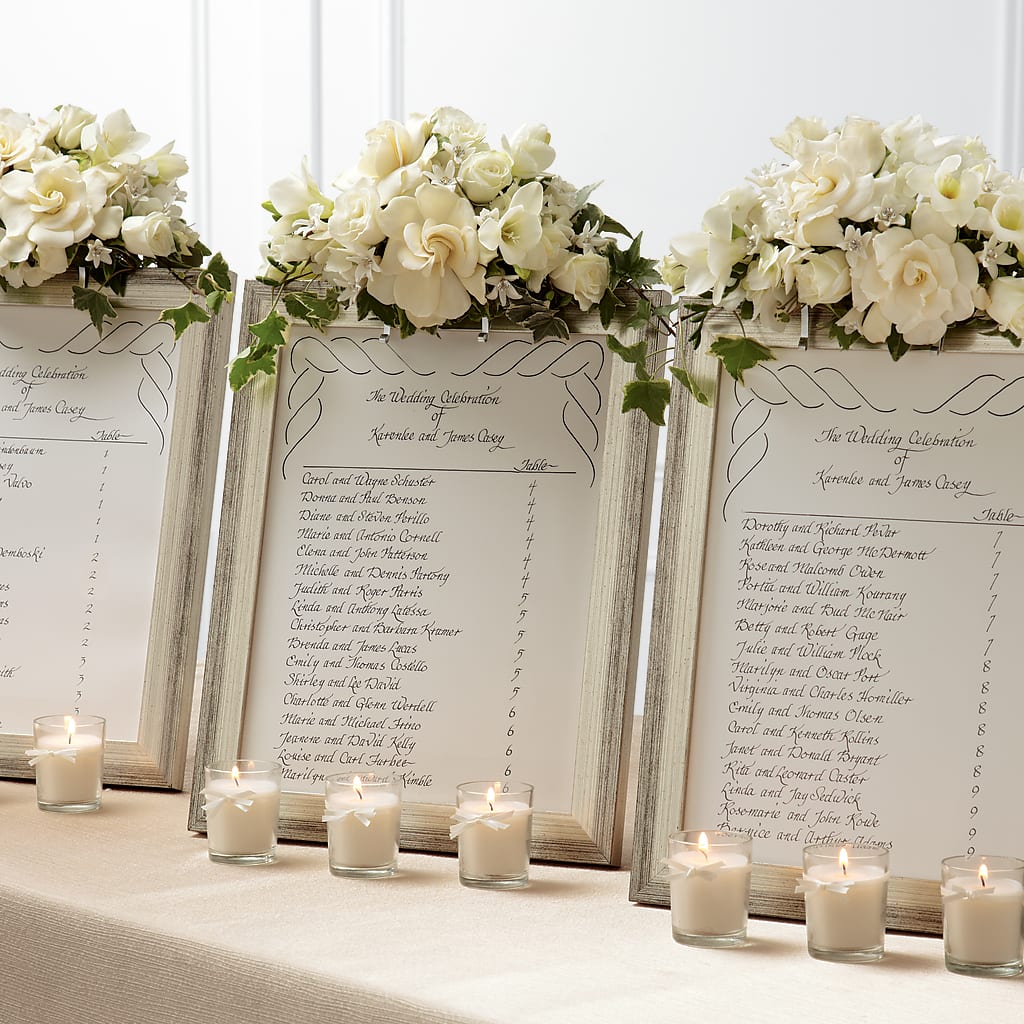 Colonnade Frame Décor – DE VARS-PHILLIPS FLORISTS & ANTIQUES, Hartford CT