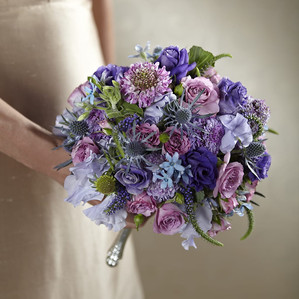 Lavender Garden Bouquet – DE VARS-PHILLIPS FLORISTS & ANTIQUES, Hartford CT