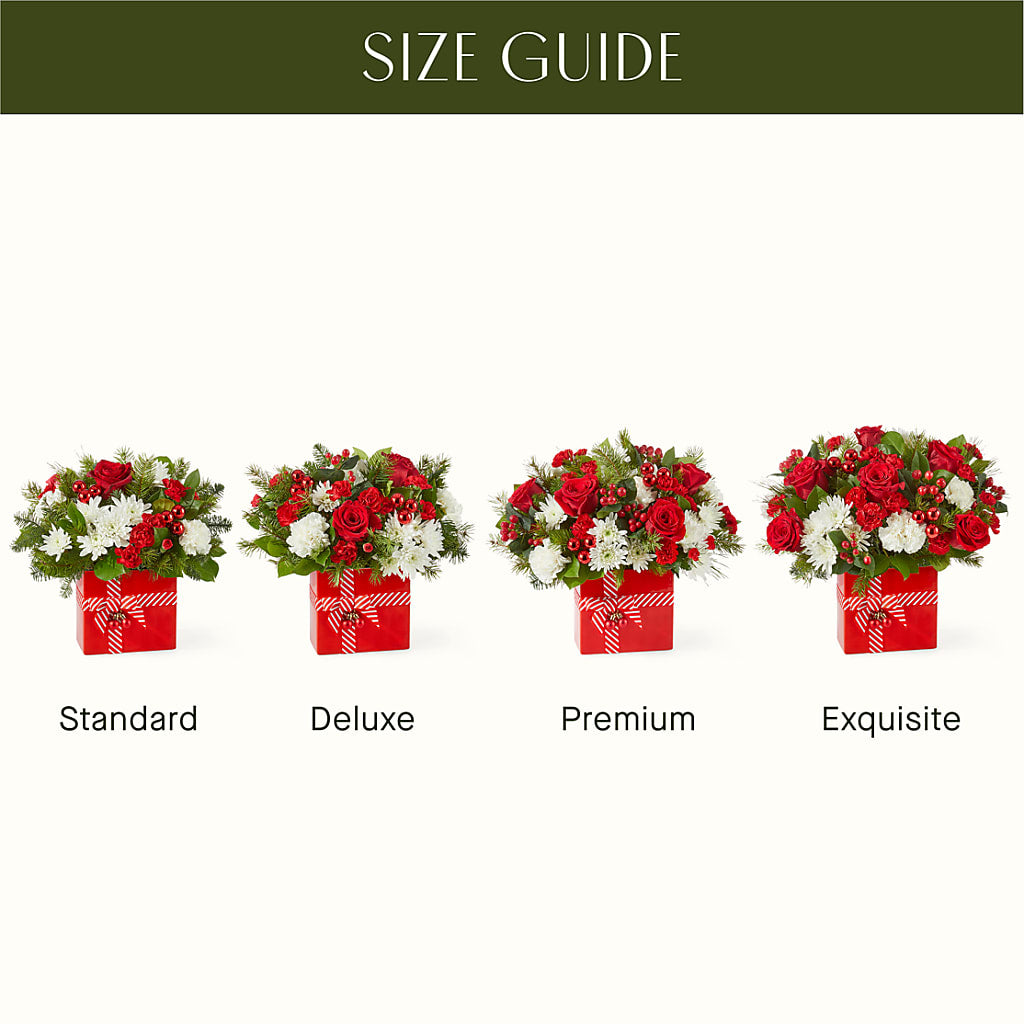 Presents Under the Tree Bouquet – DE VARS-PHILLIPS FLORISTS & ANTIQUES, Hartford CT
