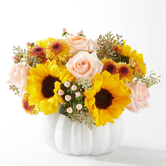 Pumpkin to Talk About Bouquet – DE VARS-PHILLIPS FLORISTS & ANTIQUES, Hartford CT