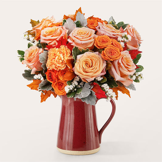 Pumpkin Pie Bouquet – DE VARS-PHILLIPS FLORISTS & ANTIQUES, Hartford CT
