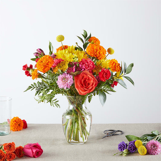 Feast of Color – A Florist Original – DE VARS-PHILLIPS FLORISTS & ANTIQUES, Hartford CT