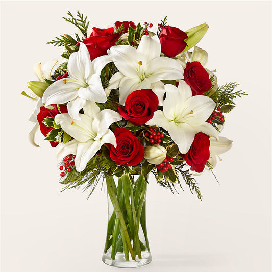 Sparkling Snowflakes Bouquet – DE VARS-PHILLIPS FLORISTS & ANTIQUES, Hartford CT