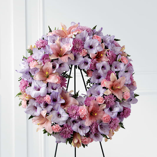 Beloved Friend Wreath – DE VARS-PHILLIPS FLORISTS & ANTIQUES, Hartford CT