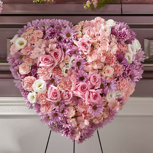 Heaven's Light Heart – DE VARS-PHILLIPS FLORISTS & ANTIQUES, Hartford CT