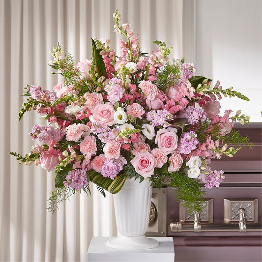 Divine Comfort Arrangement – DE VARS-PHILLIPS FLORISTS & ANTIQUES, Hartford CT