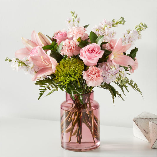 Pretty in Pink Bouquet – DE VARS-PHILLIPS FLORISTS & ANTIQUES, Hartford CT