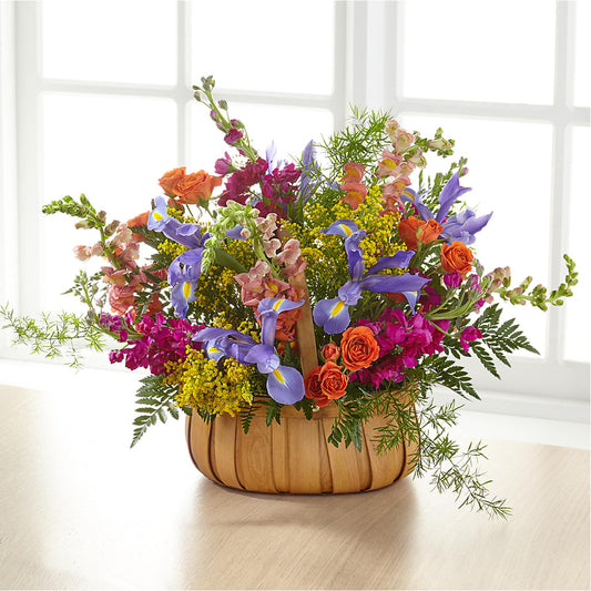 Garden of Life Basket – DE VARS-PHILLIPS FLORISTS & ANTIQUES, Hartford CT
