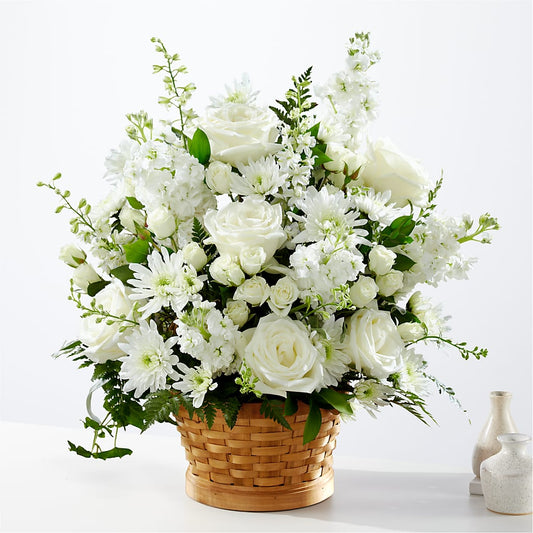 Heartfelt Condolences Arrangement – DE VARS-PHILLIPS FLORISTS & ANTIQUES, Hartford CT