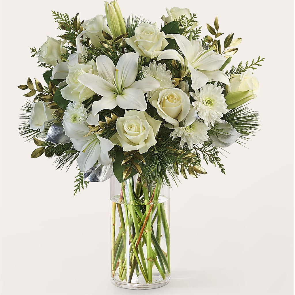 Wintry Mix Bouquet – DE VARS-PHILLIPS FLORISTS & ANTIQUES, Hartford CT
