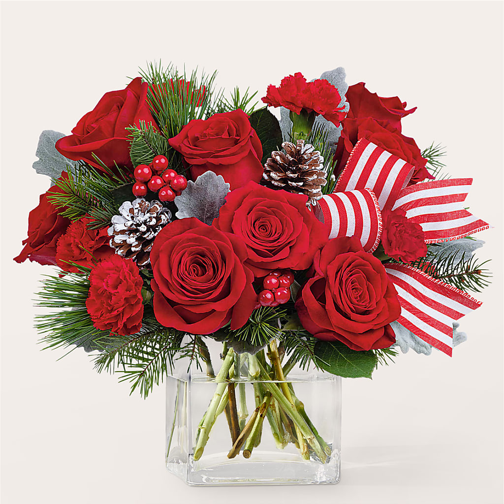 Baking Spirits Bright Bouquet – DE VARS-PHILLIPS FLORISTS & ANTIQUES, Hartford CT