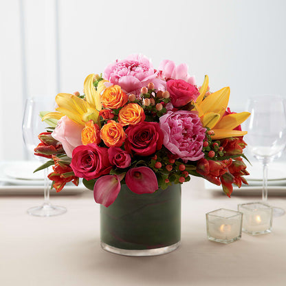 Color Mix Arrangement – DE VARS-PHILLIPS FLORISTS & ANTIQUES, Hartford CT